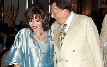 Joan Collins has been married five times.